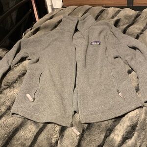 #355 Patagonia Gray Full-Zip Jacket